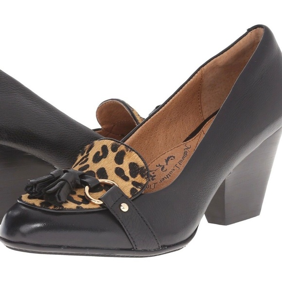 Sofft Shoes - Sofft ‘Aldora’ Comfort Style Heels With Leopard Print Detail